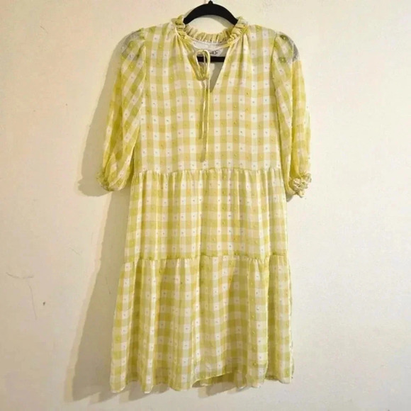 Nanette Lepore Gingham Dress - Picture 1 of 7